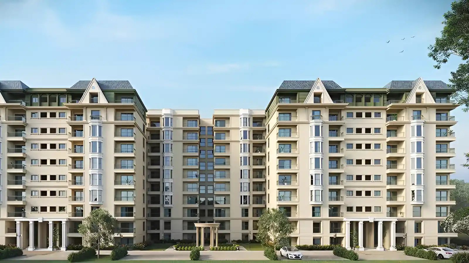 Sobha-Victoria-Park-Apartments-in-Off-Hennur-Main-Road-Bangalore-Elevation